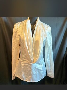 Sonya Ratay for SAN ANDRÉ Cream Blouse